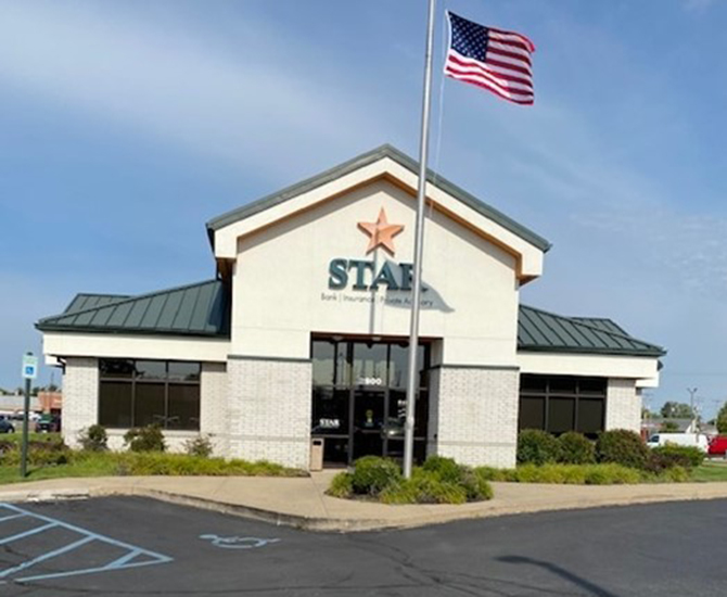 An image of a STAR Financial Bank location.