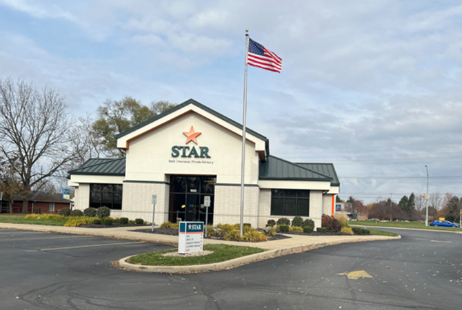 An image of a STAR Financial Bank location.